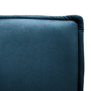 Sofa Dorado (3-Sitzer) Samt - Marineblau