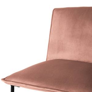 Sofa Dorado (3-Sitzer) Samt - Altrosa