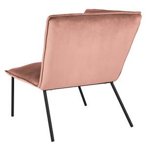 Sofa Dorado (2-Sitzer) Samt - Altrosa