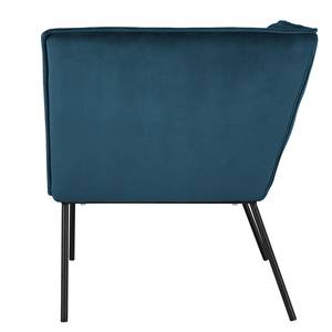 Hoekbank Dorado fluweel - Marineblauw