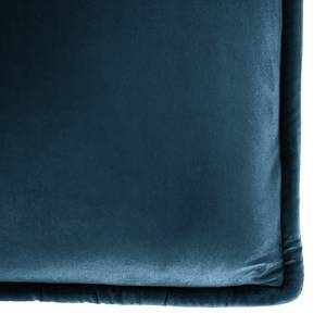 Ecksofa Dorado Samt - Marineblau