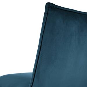 Ecksofa Dorado II Samt - Marineblau