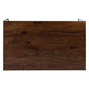 Eettafel Woodson Massief acaciahout/ijzer - Bruin acaciahout - Breedte: 180 cm