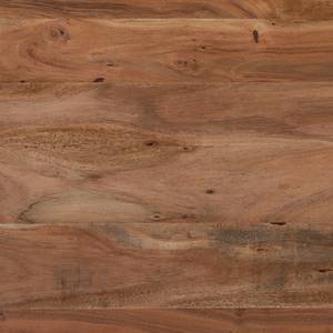 Table Woodson Acacia massif / Fer - Acacia Marron clair - Largeur : 200 cm