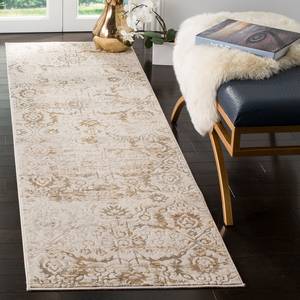 Tapis de couloir Janalyn Tissu - Marron doré