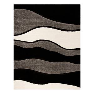 Tapis épais Bonita Tissu - Gris / Gris foncé - 304 x 243 cm