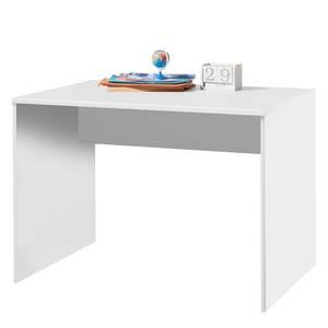 Schreibtisch Longfaye Weiß - Breite: 106 cm