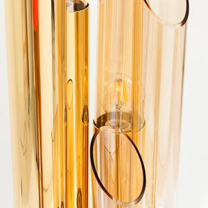 Stehleuchte Pipe I Glas / Edelstahl - 6-flammig