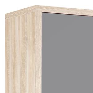 Aktenschrank Set Plus V Farbe - Grau / Eiche Dekor