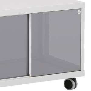 Caisson bureau Set Plus I Gris / Gris platine