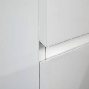 Comodino Emblaze Bianco - Materiale a base lignea - 50 x 49 x 40 cm