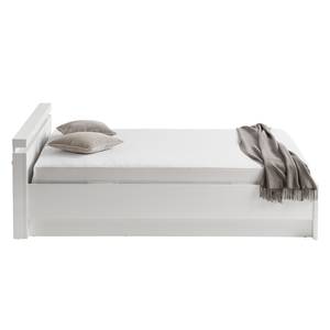 Cadre de lit Emblaze Blanc - Bois manufacturé - 149 x 72 x 216 cm