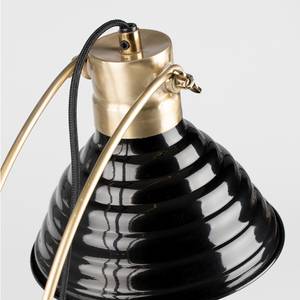 Tafellamp Curly ijzer - 1 lichtbron - Zwart