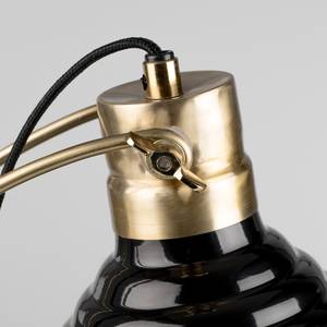 Tafellamp Curly ijzer - 1 lichtbron - Zwart