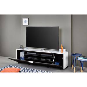 Tv-meubel Sound 518 Zwart/wit