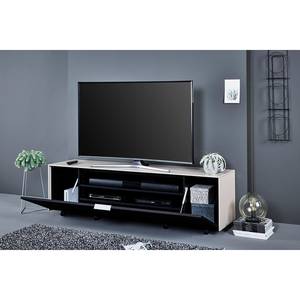 Tv-meubel Sound 518 Zwart/zandkleurig