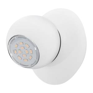 LED-Wandleuchte Norbello Stahl - 1-flammig