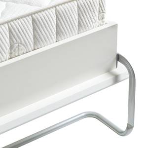 Lit escamotable KiYDOO smart Blanc - 140 x 200cm - Matelas à ressorts Bonnell