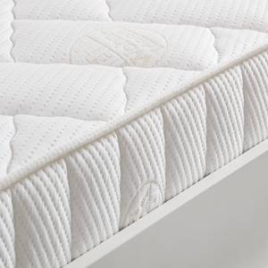 Lit escamotable KiYDOO smart Blanc - 140 x 200cm - Matelas à ressorts Bonnell