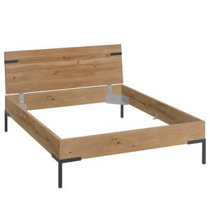 Houten bed Morogoro massief moeraseikenhout - 140 x 200cm