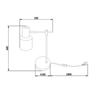 Lampe Nuuk Fer - 1 ampoule