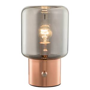 Tafellamp Tyl II glas/ijzer - 1 lichtbron - Koper - Breedte: 18 cm