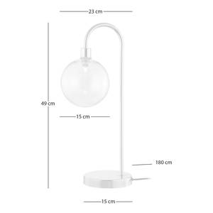 Lampe KJUL Doré métal brillant / Verre ambré