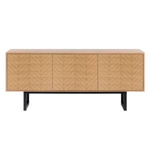 Sideboard Camden II Eiche / Schwarz