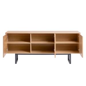 Sideboard Camden II Eiche / Schwarz