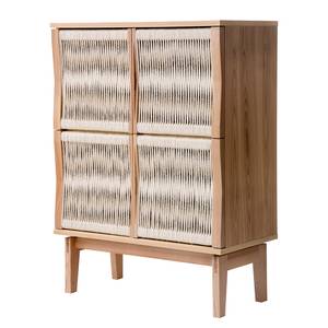 Highboard Lilla Henneptouw/massief essenhout - essenhout