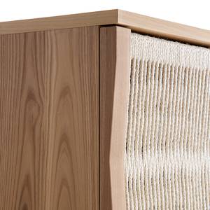 Highboard Lilla Hanfseil / Esche teilmassiv - Esche