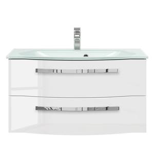 Meuble avec vasque 4005 VI Blanc brillant