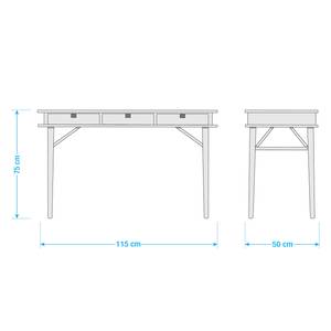 Bureau Vacy Eikenhout/lichtroze