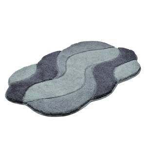 Tapis de bain Carmen Tissu - Gris - 70 x 120 cm