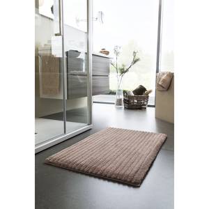 Badematte Riffle Webstoff - Hellbraun - 70 x 120 cm