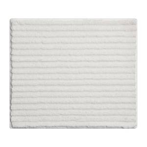 Badmat Riffle geweven stof - Ivory - 50 x 60 cm