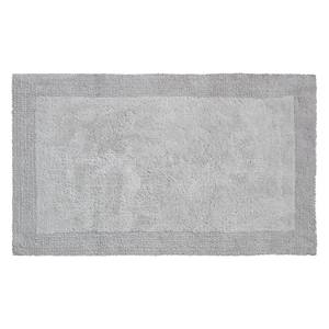 Tapis de bain Luxor Tissu - Gris lumineux - 50 x 80 cm