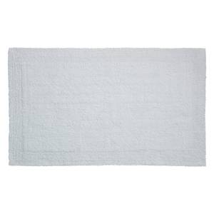 Tapis de bain Luxor Tissu - Blanc - 60 x 100 cm