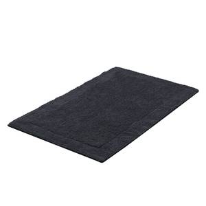 Tapis de bain Luxor Tissu - Anthracite - 80 x 150 cm