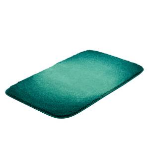 Tapis de bain Moon Tissu - Bleu pétrole - 60 x 100 cm