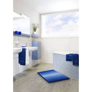 Badematte Rialto Webstoff - Blau - 50 x 60 cm