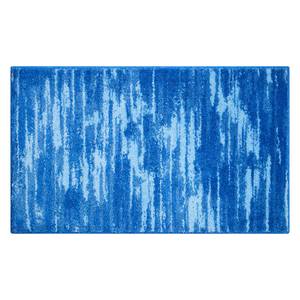 Badematte Fancy Webstoff - Blau - 60 x 100 cm