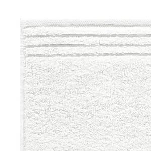 Handtuch Memory Webstoff - Weiß - 70 x 140 cm
