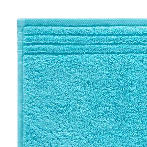 Handdoek Memory geweven stof - Turquoise - 30 x 50 cm