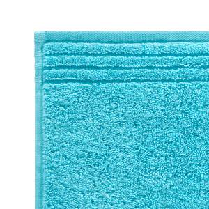 Handdoek Memory geweven stof - Turquoise - 70 x 140 cm