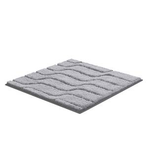 Tapis de bain Vogue Tissu - Gris lumineux - 60 x 60 cm