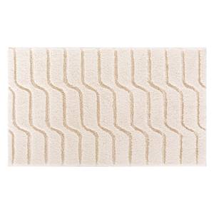 Tapis de bain Vogue Tissu - Ivory - 60 x 100 cm