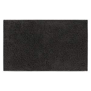 Tapis de bain Navona Tissu - Anthracite - 60 x 100 cm