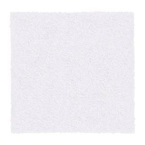 Tapis de bain Navona Tissu - Blanc - 60 x 60 cm