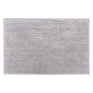 Tapis de bain Marla Tissu - Gris lumineux - 70 x 120 cm